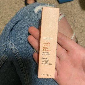 glossier balm dot com in cookie butter
